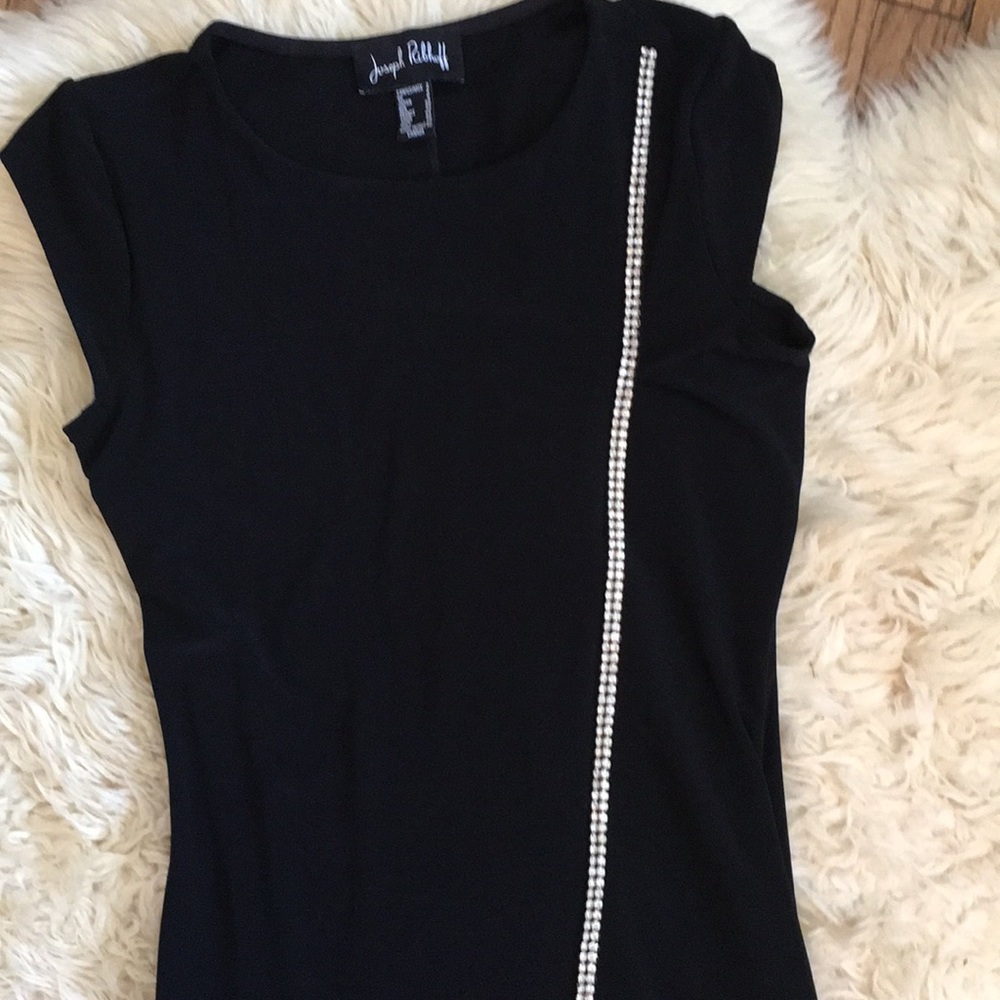 Joseph Ribkoff Rhinestone Dress - Picture 4 of 6